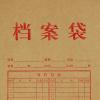 齐心（Comix） AP-117 本色纯木浆牛皮纸档案袋 A4 竖式
