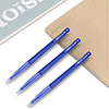 得力（deli） 6506 按动圆珠笔 60支/盒 0.7mm 蓝色_