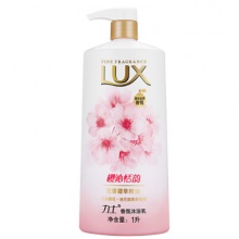 力士(Lux)沐浴露 樱沁恬韵 爽肤沐浴乳1L