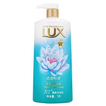 力士(Lux)沐浴露 爽肤沐浴乳 清盈悦爽1L