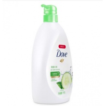 多芬(Dove)沐浴露1000g 清透水润 清爽水润沐浴乳