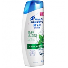 海飞丝 去屑护肤洗发露 怡神冰凉型400ml
