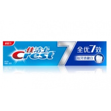 佳洁士 （Crest） 全优7效 祛牙渍健白牙膏 180克