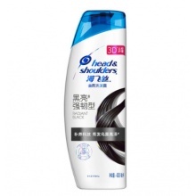 海飞丝洗发水黑亮强韧型400ml