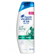 海飞丝 去屑护肤洗发露 止痒呵护型400ml