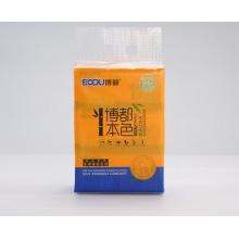 博都 本色软抽纸一提3包130抽
