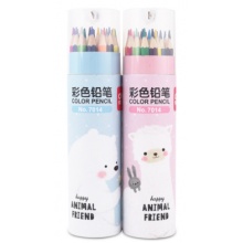 得力（deli）7014  24色彩色铅笔 套装