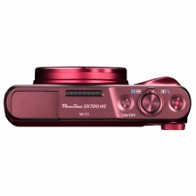 佳能（Canon）PowerShot SX720 HS 数码相机（2030万像素 40倍光变 24mm超广角）红色