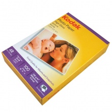 柯达Kodak 4R/6寸 230g高光面照片纸/喷墨打印相片纸 100张/包