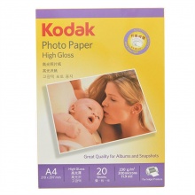 柯达Kodak A4 230g高光面照片纸/喷墨...