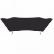 海信（Hisense）LED55EC880UCQ 55英寸 超高清4K 曲面 ULED超画质电视 HDR 人工智能 VIDAA5.0（月光银）