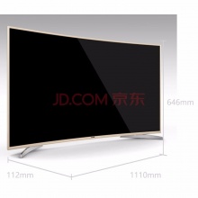 海信（Hisense）LED49M5600UC 49英寸电视 4K超高清曲面14核智能液晶平板电视机