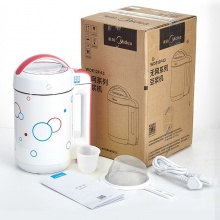 美的（Midea）豆浆机家用全自动多功能双层防烫快速豆浆WDE12F43（可做辅食果汁）