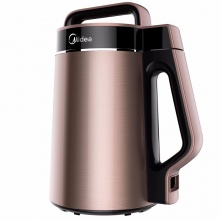 美的（Midea）豆浆机家用生磨全自动破壁免滤快速制浆1.3L多功能可预约时间温度CZ21