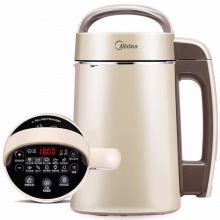 美的（Midea）豆浆机家用生磨可约时约温破壁免滤快速制浆1.3L多功能HC13J61