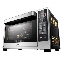 美的（Midea）T4-L326F 32升家用多功能电烤箱 专业烘焙 智能菜单 搪瓷内胆 双层隔热门