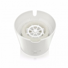 飞利浦(PHILIPS)加湿器 上加水 纳米无雾恒湿 静音办公室卧室家用加湿 HU4803/00牡蛎金属色