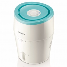 飞利浦(PHILIPS)加湿器 上加水 纳米无雾恒湿 静音办公室卧室家用加湿 HU4801/00（白色+浅绿色）