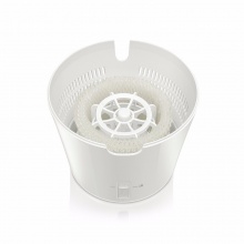 飞利浦(PHILIPS)加湿器 上加水 纳米无雾恒湿 静音办公室卧室家用加湿 HU4801/00（白色+浅绿色）