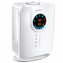 格力（GREE）加湿器 5L大容量 负离子智能恒湿静音迷你办公室卧室家用带香薰盒加湿孕婴可用 SCK-50X60b 白