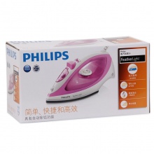 飞利浦（PHILIPS） 家用垂直蒸汽电熨斗 不粘陶瓷 防滴漏 强力除皱大功率 不粘底板GC1418