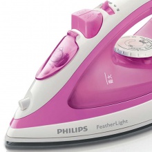 飞利浦（PHILIPS） 家用垂直蒸汽电熨斗 不粘陶瓷 防滴漏 强力除皱大功率 不粘底板GC1418