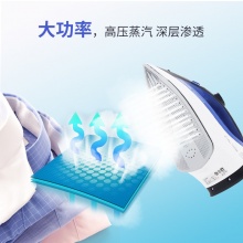 飞利浦（PHILIPS） 电熨斗家用 烫斗 蒸汽熨烫机 手持挂烫机 大功率大水箱 GC3580 2000W