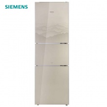 西门子（SIEMENS） 232升 玻璃门三门家用冰箱 KG23D81SEW