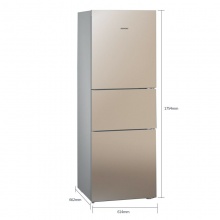 西门子(SIEMENS)KG27FA231C 274升冰箱三门家用零度保鲜智能