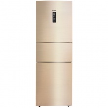 美的(Midea)258升 变频智能三门冰箱 一...