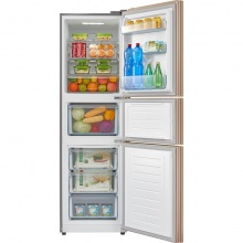 美的 （Midea）BCD-231WTM(E)风冷无霜节能静音电脑控温三门冰箱（阳光米）