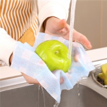 美丽雅 一次性无纺抹布 20x20cm 40周卷x2卷 干湿两用可水洗清洁巾洗碗布 HC065420