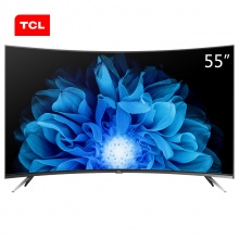 TCL 55V1 55英寸32核超高清 4K曲面...