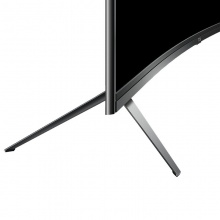 TCL 55V1 55英寸32核超高清 4K曲面HDR超薄金属智能电视机（枪色）