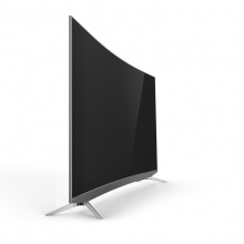 TCL 55Q960C 55英寸34核原色量子点 人工智能HDR超薄4K曲面电视（深空灰）