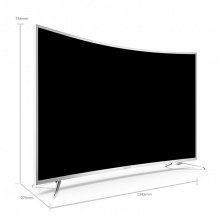 康佳（KONKA）LED55UC3 55英寸超薄曲面36核4K HDR人工智能电视