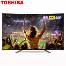东芝（TOSHIBA）65U8600C 65英寸 4K超高清安卓智能语音WiFi 曲面超薄液晶电视（黑色）