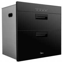美的（Midea） 二星级高温消毒 独立双模 嵌入式消毒柜 家用 碗柜 90Q15