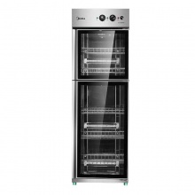 美的(Midea) 消毒柜立式商用双门不锈钢碗柜酒店食堂餐馆大容量保洁柜MC-ZTP430Y-08