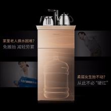 沁园（QINYUAN） 饮水机立式 LNS170下置式水桶式13档自主控温 家用茶吧机 LNS170-8F