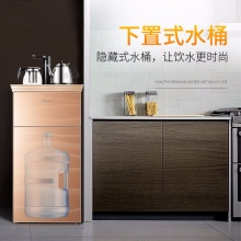 沁园（QINYUAN） 饮水机立式 LNS170下置式水桶式13档自主控温 家用茶吧机 LNS170-8F