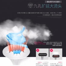 美的（Midea） YGD20D7 双杆6档 2L 蒸汽挂烫机 家用手持/挂式电熨斗