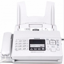 松下（Panasonic）热敏传真机松下桌面型电话传真机自动接收小巧商用办公型传真机 KX-FT7009液晶显示中文 碳带型传真机