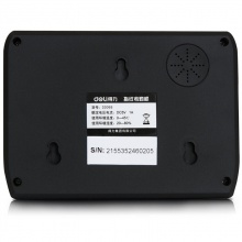 得力（deli） 33068 智能彩屏指纹考勤机 真人语音/脱机考勤
