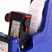 得力（deli） 7501 打码机器打价机标价机打价器/标价纸 墨轮 办公用品 单个价 颜色随机 单排标价机
