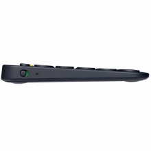 罗技（Logitech）K380多设备蓝牙键盘 平板IPAD键盘 时尚便携 超薄巧克力按键 蓝牙鼠标伴侣 深灰色