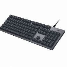 罗技（Logitech）K840时尚机械键盘 游戏机械键盘 非樱桃轴 罗技机械轴 高速触发 阳极铝 绝地求生 吃鸡键盘