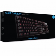 罗技（Logitech）G413机械游戏键盘（黑）全尺寸背光机械键盘 吃鸡键盘 绝地求生
