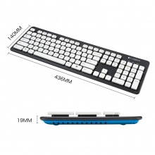 罗技（Logitech）K310 有线水洗键盘