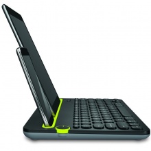 罗技（Logitech）K480 多设备蓝牙键盘 IPAD键盘 手机键盘 时尚键盘男生版 蓝牙鼠标伴侣 黑色
